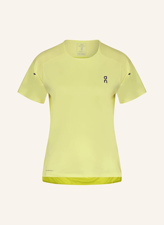 On Laufshirt PERFORMANCE-T NEONGELB