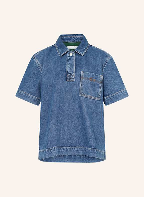 LACOSTE Jeansbluse DUNKELBLAU