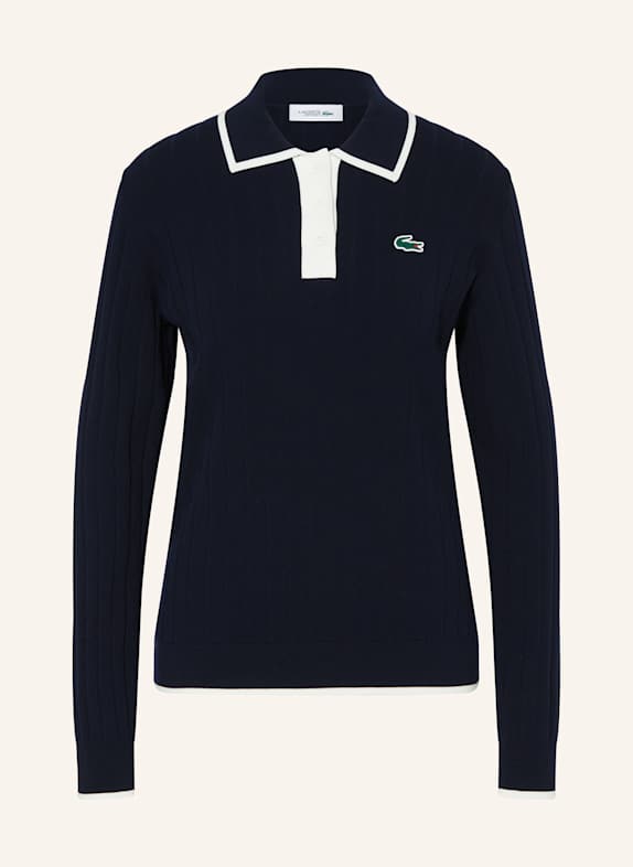 LACOSTE Funktions-Poloshirt DUNKELBLAU
