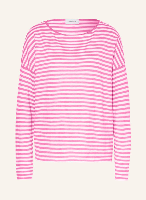 darling harbour Sweter PINK / WEISS