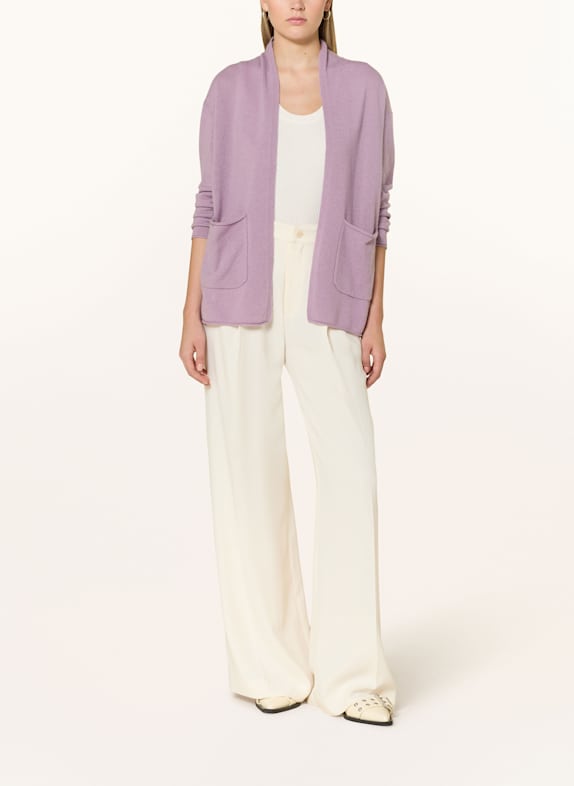 darling harbour Gebreide hoes van kasjmier MAUVE