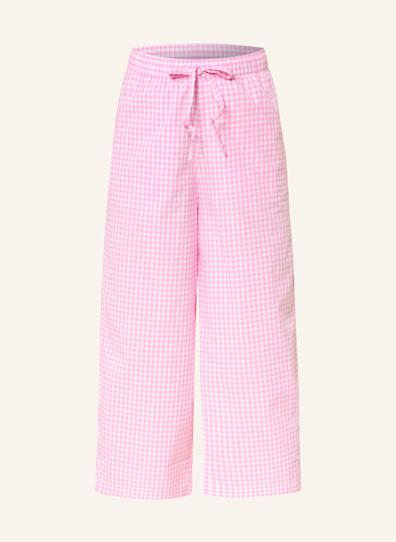 darling harbour Spodnie od piżamy 3/4 PINK
