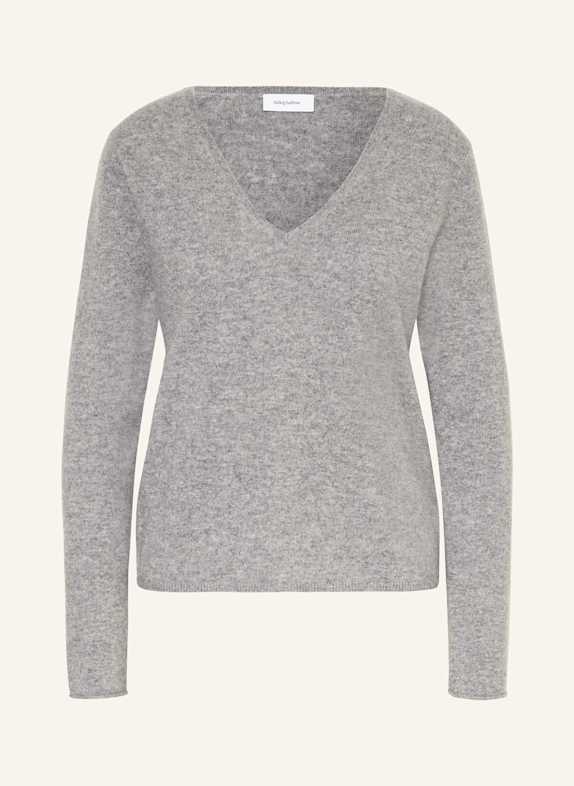 darling harbour Cashmere sweater GRAU MELANGE