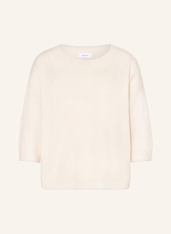 darling harbour Cashmere-Pullover mit 3/4-Arm ECRU