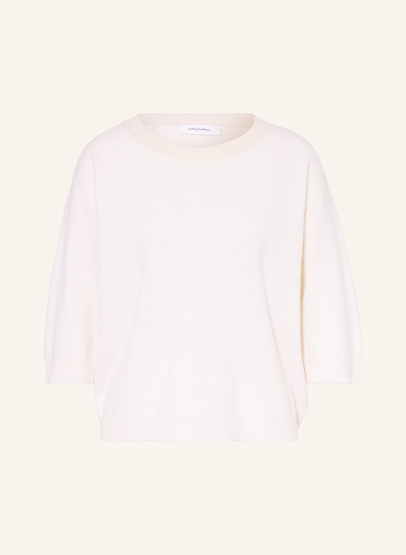 darling harbour Cashmere-Pullover mit 3/4-Arm OFFWHITE