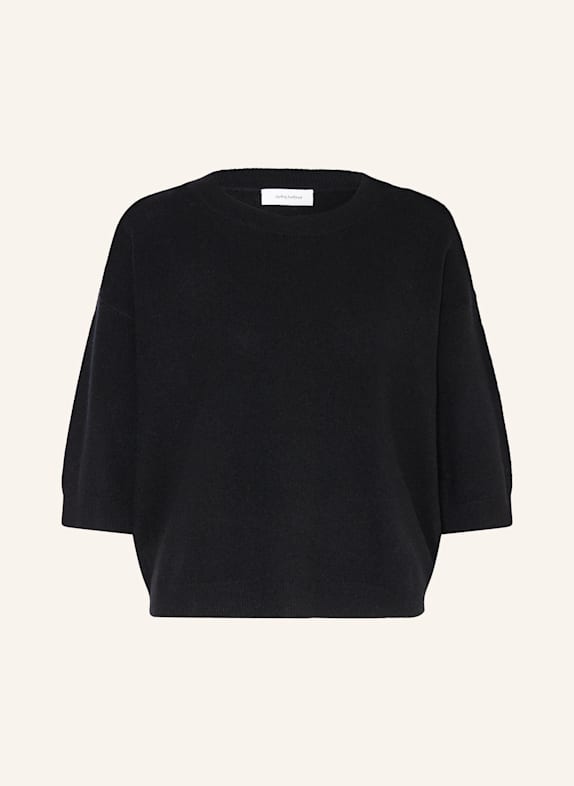 darling harbour Cashmere-Pullover mit 3/4-Arm SCHWARZ