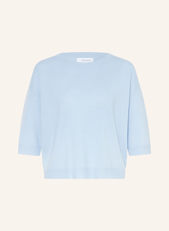 darling harbour Cashmere-Pullover mit 3/4-Arm HIMMELBLAU