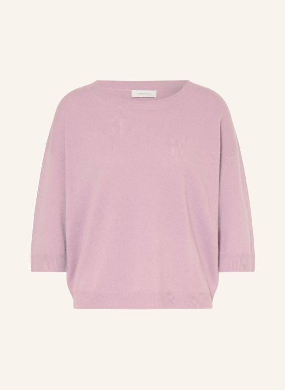 darling harbour Cashmere-Pullover mit 3/4-Arm MAUVE