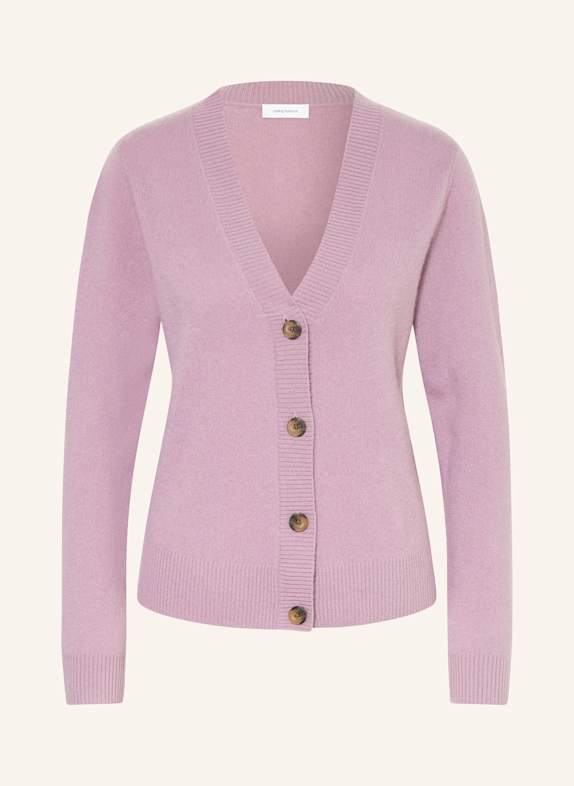 darling harbour Strickjacke aus Cashmere MAUVE