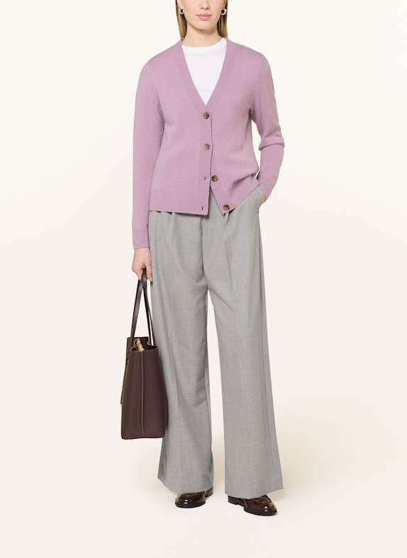 darling harbour Strickjacke aus Cashmere MAUVE
