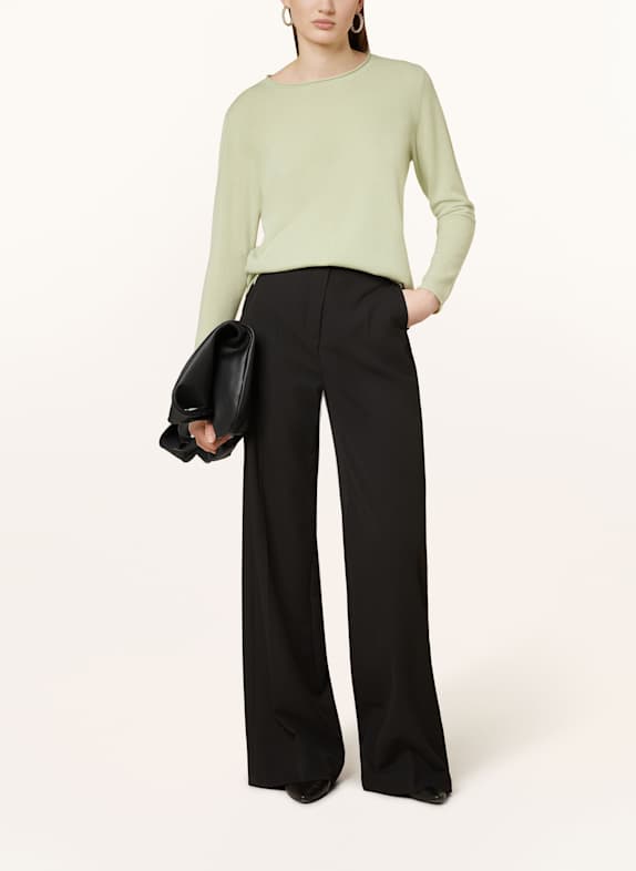 darling harbour Cashmere-Pullover lindgrün