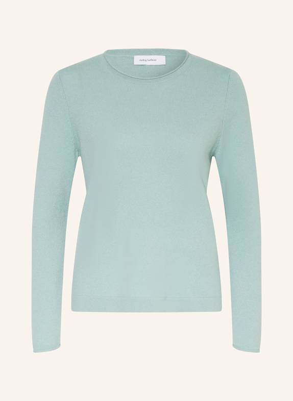 darling harbour Cashmere-Pullover eukalyptusgrün