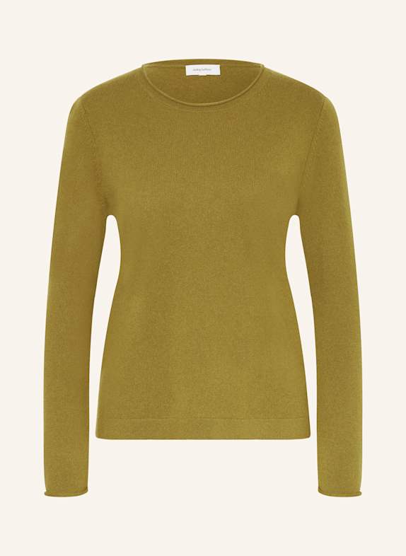 darling harbour Cashmere-Pullover lodengrün
