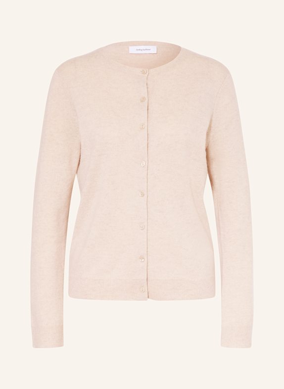 darling harbour Strickjacke aus Cashmere HAFER MELANGE