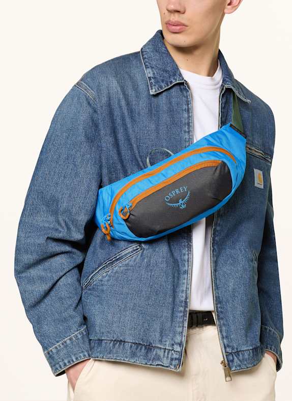 OSPREY Heuptas DAYLITE™ LICHTBLAUW / DONKERGRIJS / DONKERORANJE