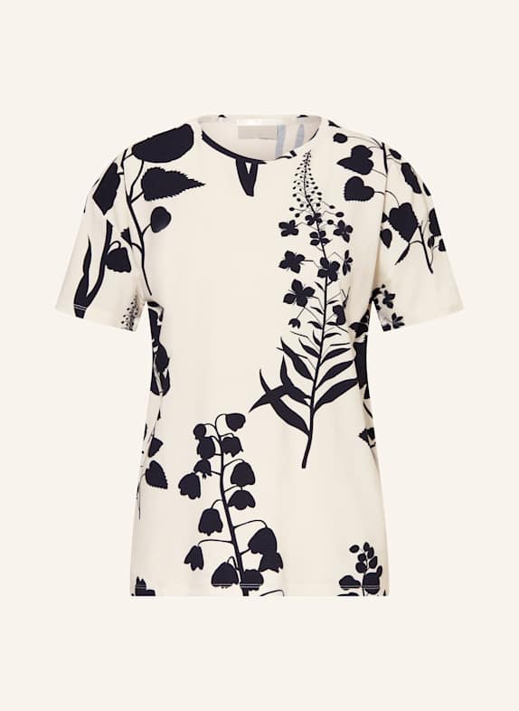 ESSENZA Schlafshirt DENNA LIVA ECRU/ SCHWARZ