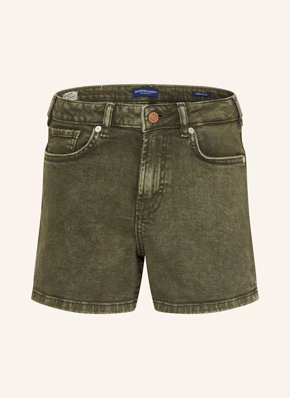 SCOTCH & SODA Jeansshorts THE RAY Relaxed Fit DUNKELGRÜN