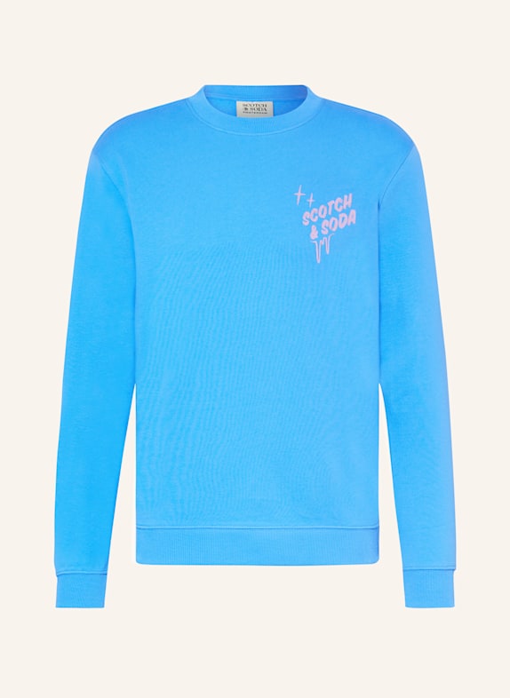 SCOTCH & SODA Bluza nierozpinana NIEBIESKI
