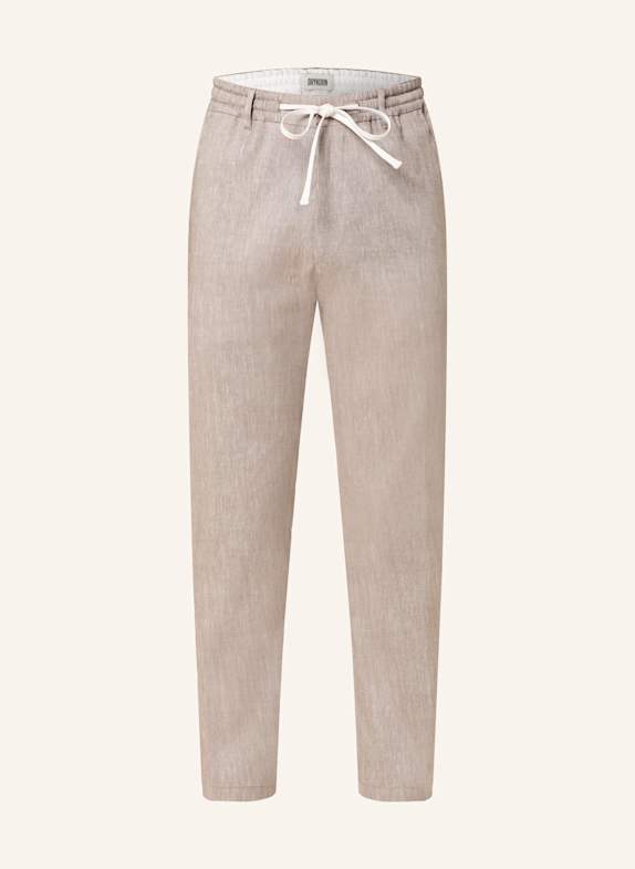 DRYKORN Hose DEGER im Jogging-Stil Regular Fit mit Leinen BEIGE