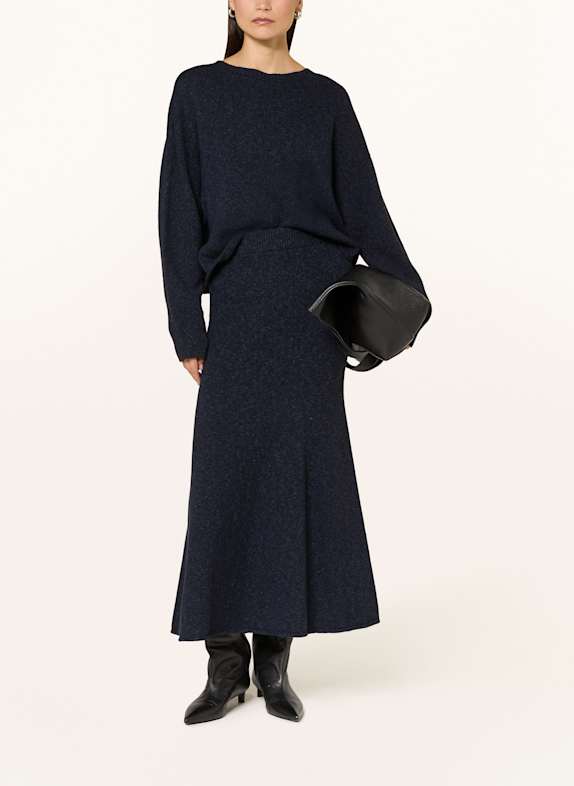 DRYKORN Gebreide rok VERESE DONKERBLAUW