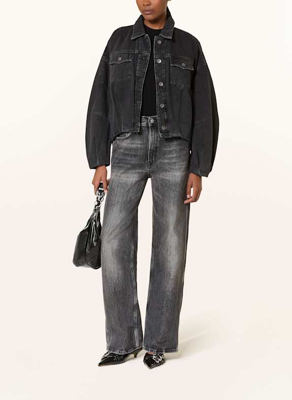 DRYKORN Oversized-Jeansjacke BLAXTON 1030 schwarz