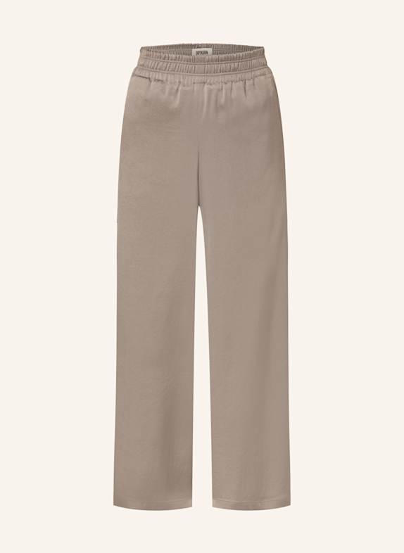 DRYKORN Marlenehose CEILING aus Satin TAUPE
