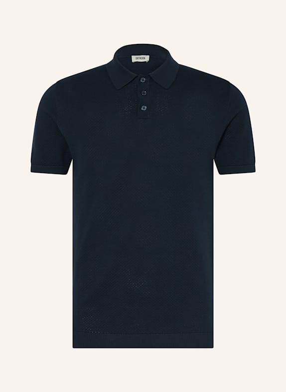 DRYKORN Strick-Poloshirt TRITON DUNKELBLAU