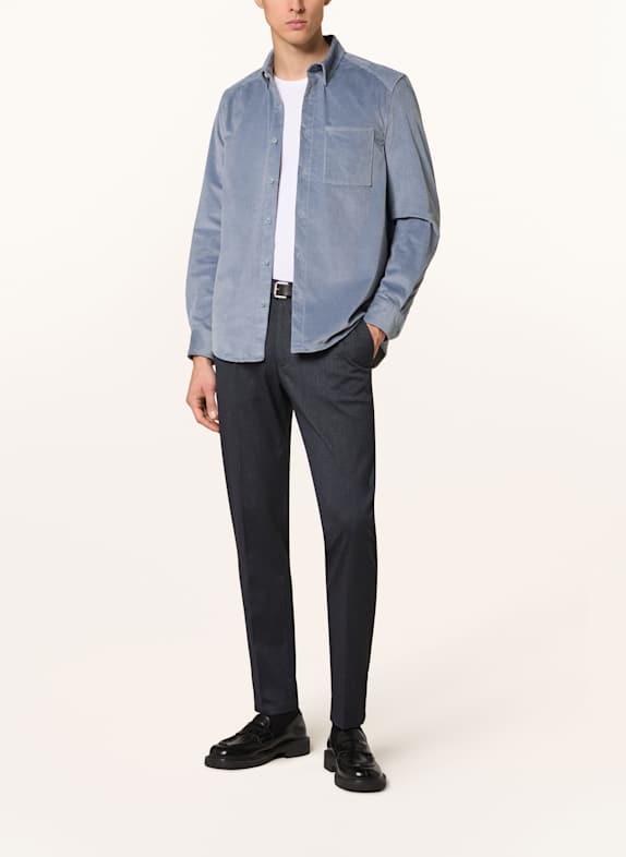 DRYKORN Chino AJEND Extra Slim Fit DONKERBLAUW