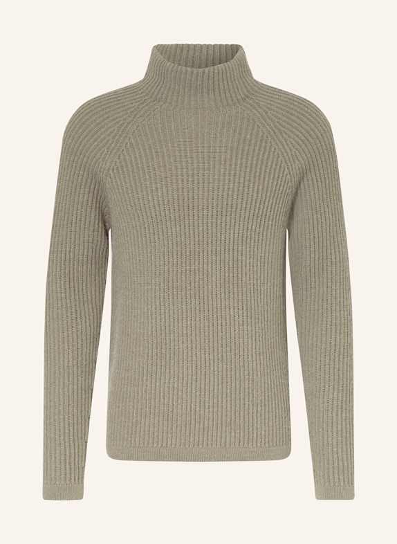 DRYKORN Rollkragenpullover ARVID GRÜN