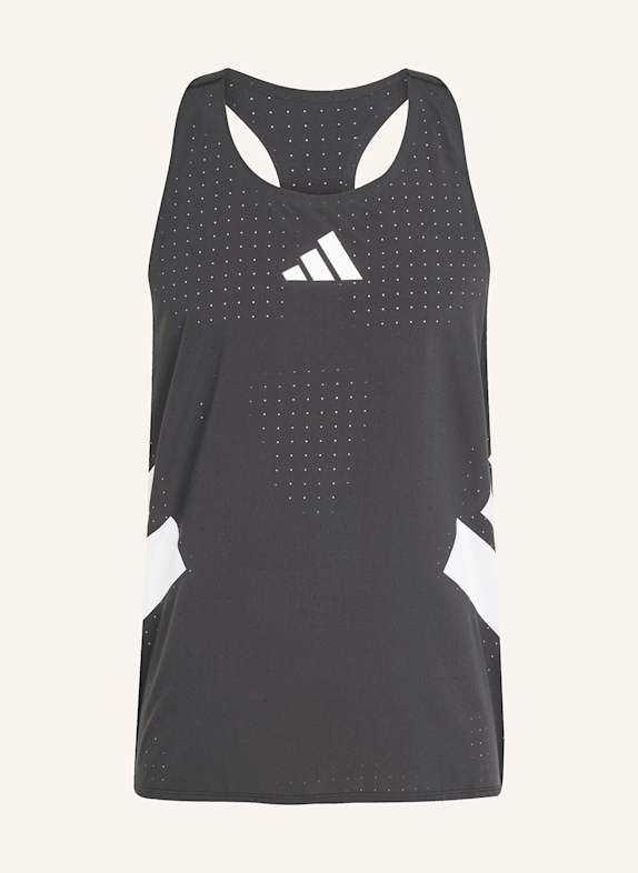 adidas Tanktop ADIZERO ROAD TO RECORDS SINGLET SCHWARZ