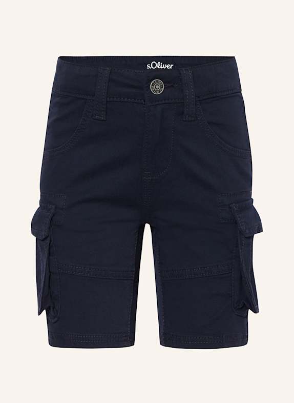 s.Oliver RED Cargoshorts DUNKELBLAU