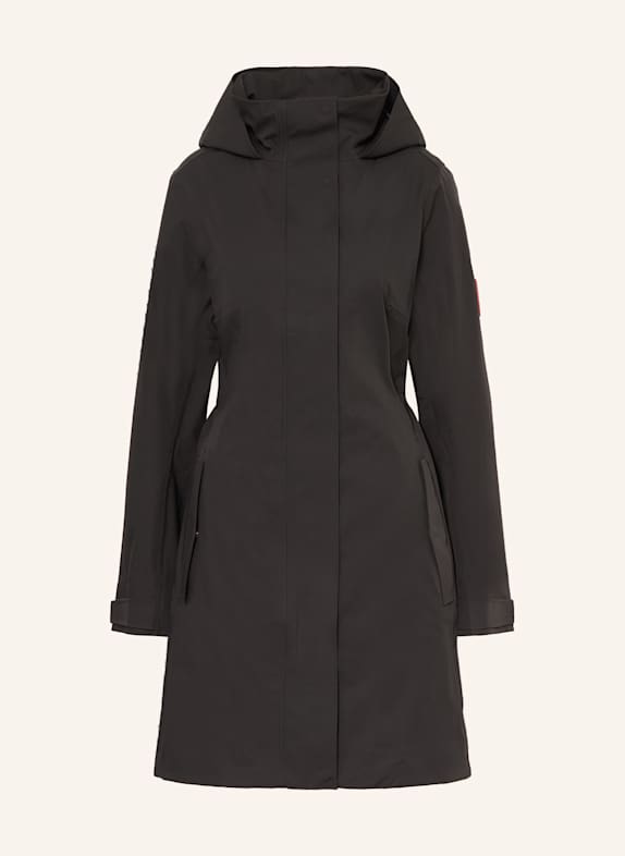 CANADA GOOSE Regenmantel CARDERO SCHWARZ