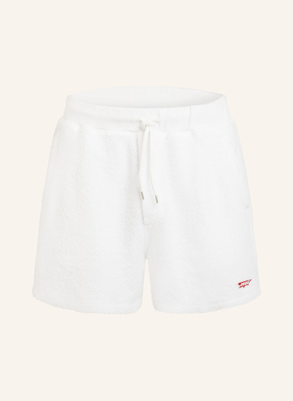 DSQUARED2 Sweatshorts aus Frottee WEISS