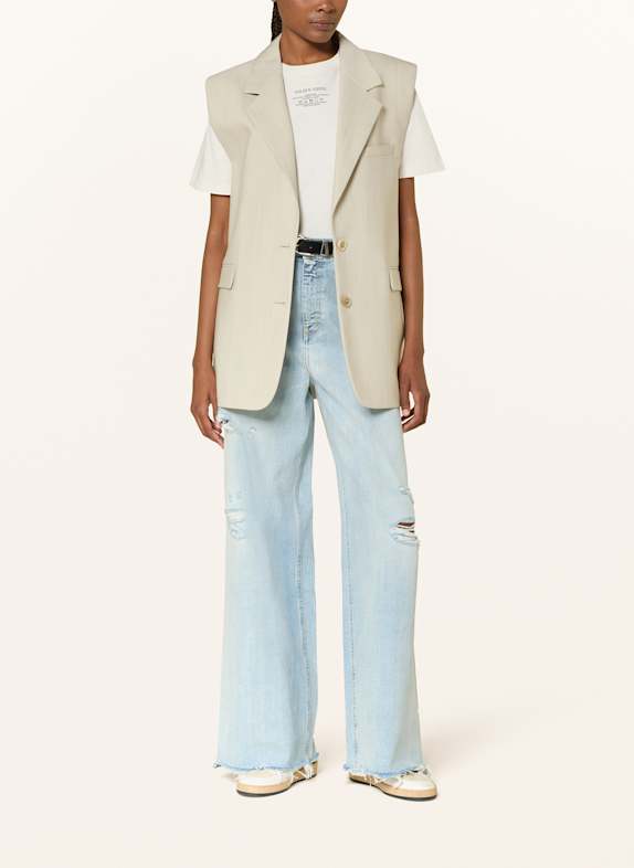 GOLDEN GOOSE Blazerweste JOURNEY HELLBRAUN