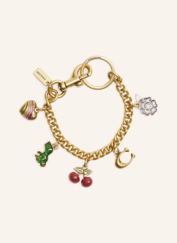 COACH Taschenanhänger GOLD