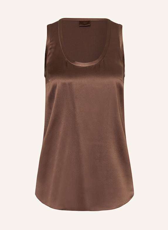 BRUNELLO CUCINELLI Seidentop BRAUN