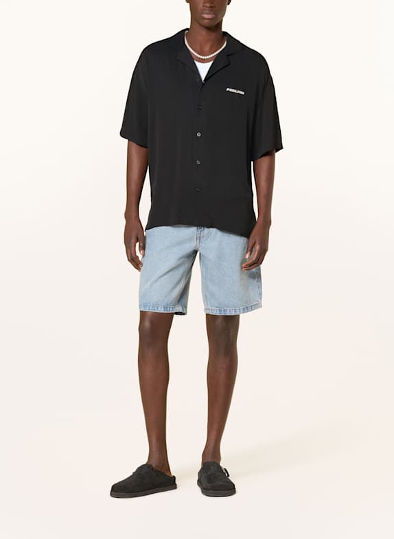 PEGADOR Resorthemd Comfort Fit ZWART