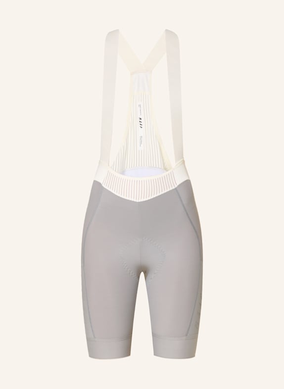 MAAP Radhose TEAM BIB EVO CARGO mit Trägern und gepolstertem Einsatz GRAU/ WEISS