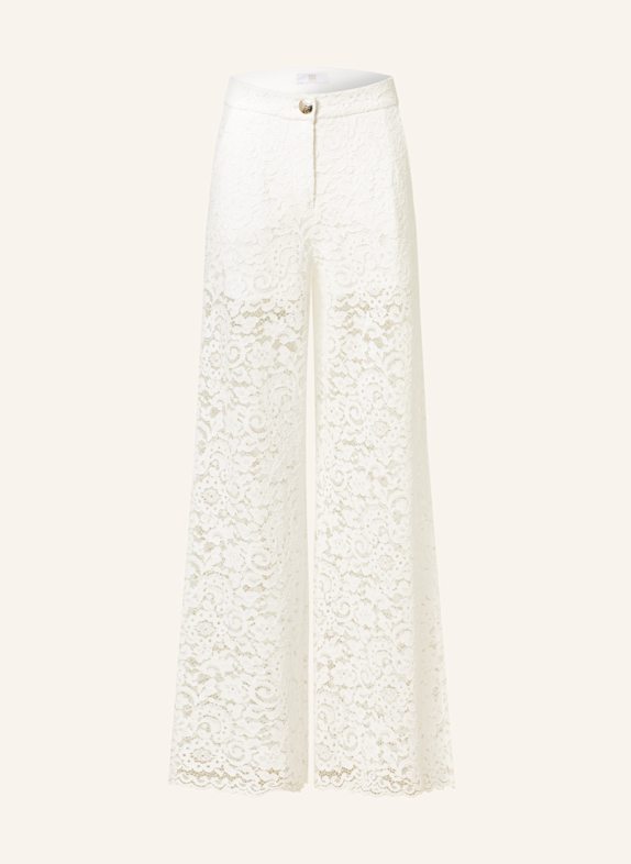 RIANI Spitzenhose WEISS