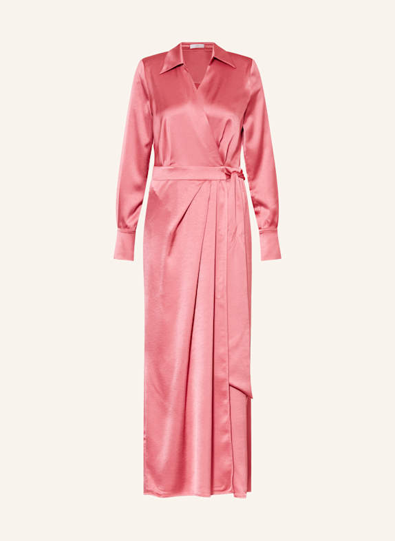 RIANI Wickelkleid aus Satin PINK
