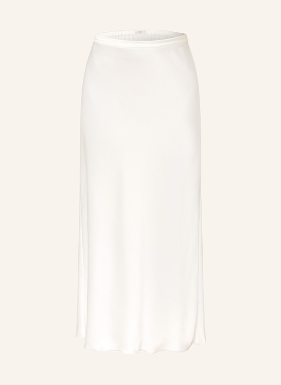 RIANI Satin skirt ECRU