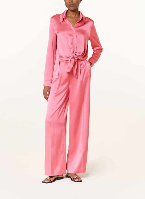 RIANI satijnen blouse ROZE