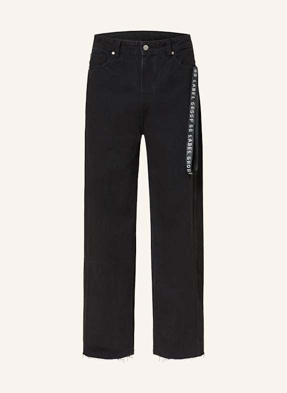44 LABEL GROUP PAPPAS baggy fit jeans 099 BLACK