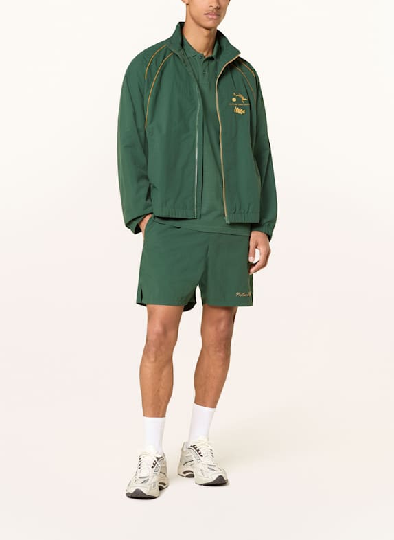 Palmes Shorts GLOBAL DONKERGROEN