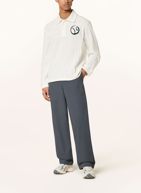 Palmes Gebreid poloshirt ECRU