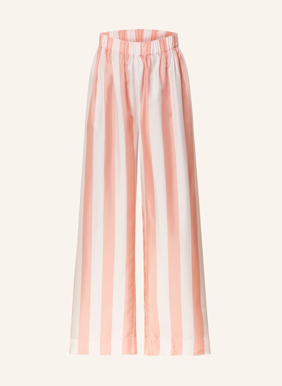 ERES Pajama pants RAYURE SEL ROSE LIGHT PINK/ PINK