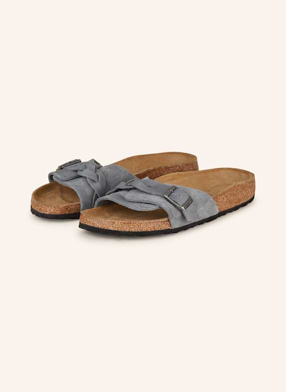BIRKENSTOCK Slides OITA BRAIDED GRAY