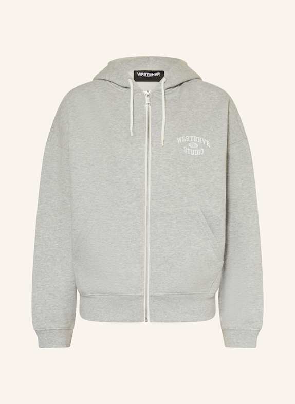 WRSTBHVR Sweatjacke PATRICE HELLGRAU