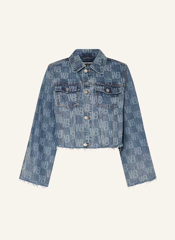 WRSTBHVR Jeansjacke ANIKO BLAU/ HELLBLAU