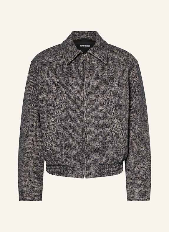 WRSTBHVR Jacke BENTE V2 DUNKELBLAU/ NUDE/ SCHWARZ